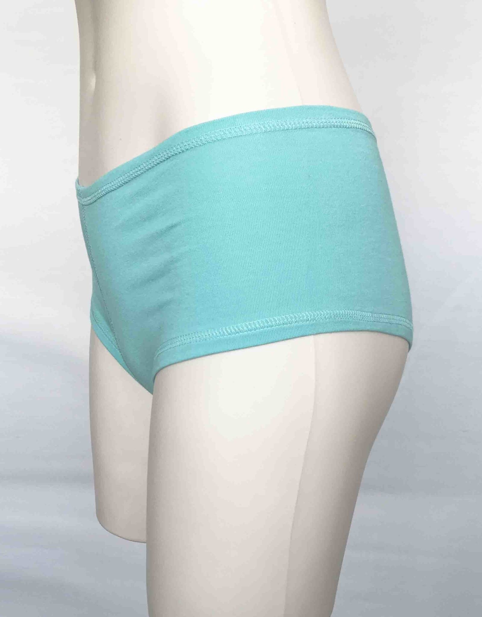 Devil May Wear Hot Shorts Bamboo Blend Underwear. Seafoam