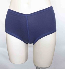 Devil May Wear Hot Shorts Bamboo Blend Underwear. Cobalt