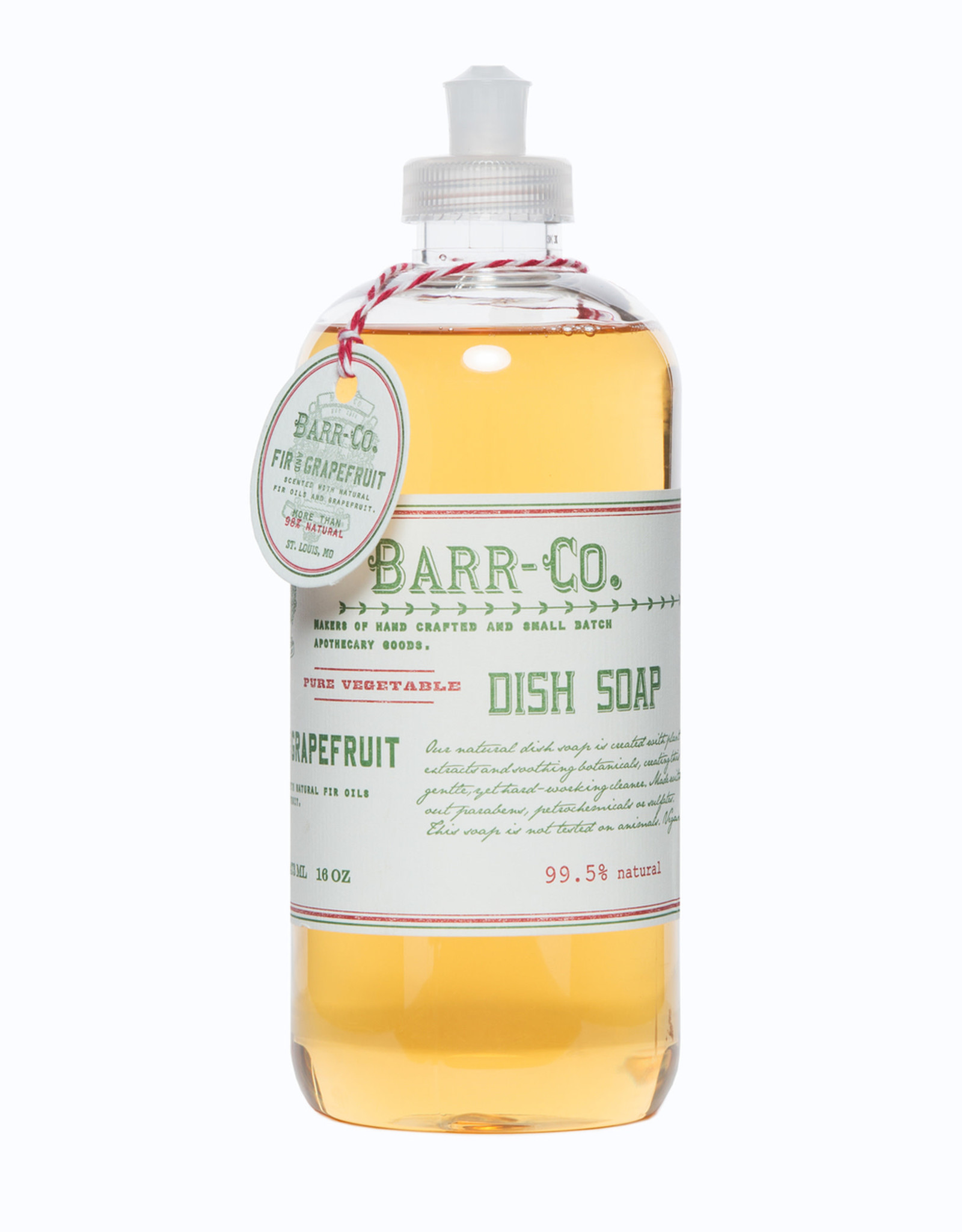 Barr-Co Dish Soap Fir & Grapefruit