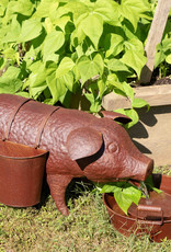 Park Hill Collection Pig Fountain With Side Planter-Free Shipping