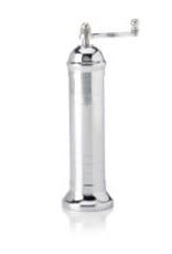 Atlas Mill Pepper Mill Chrome Plated Brass 10" by Atlas Mills #205