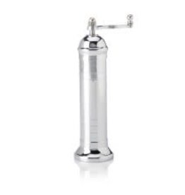 Atlas Mill Pepper Mill Chrome Plated Brass 10" by Atlas Mills #205