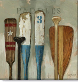 Sullivans Paddles Giclee Wall Art 20x20