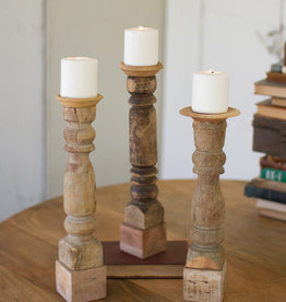 Kalalou CLL2556 - Applique Da Parete In Ottone Anticato Con Foglia Di Palma