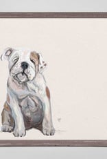 Greenbox Art Best Friend - Baby Bulldog Mini Framed Canvas