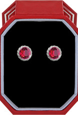 Brighton Iris Ruby Earrings Gift Box