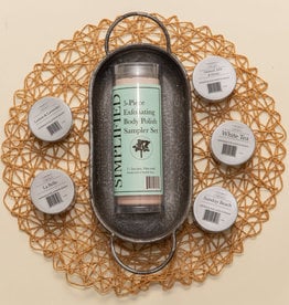 Simplified Soap 5pc Exfoliating Body Polish Sampler Set