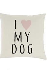 Indaba Trading Co Indaba Cushion I Love My Dog 20x20