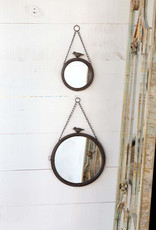 Park Hill Collection Bird Hanging Mirrors 2 Sizes-Free Shipping