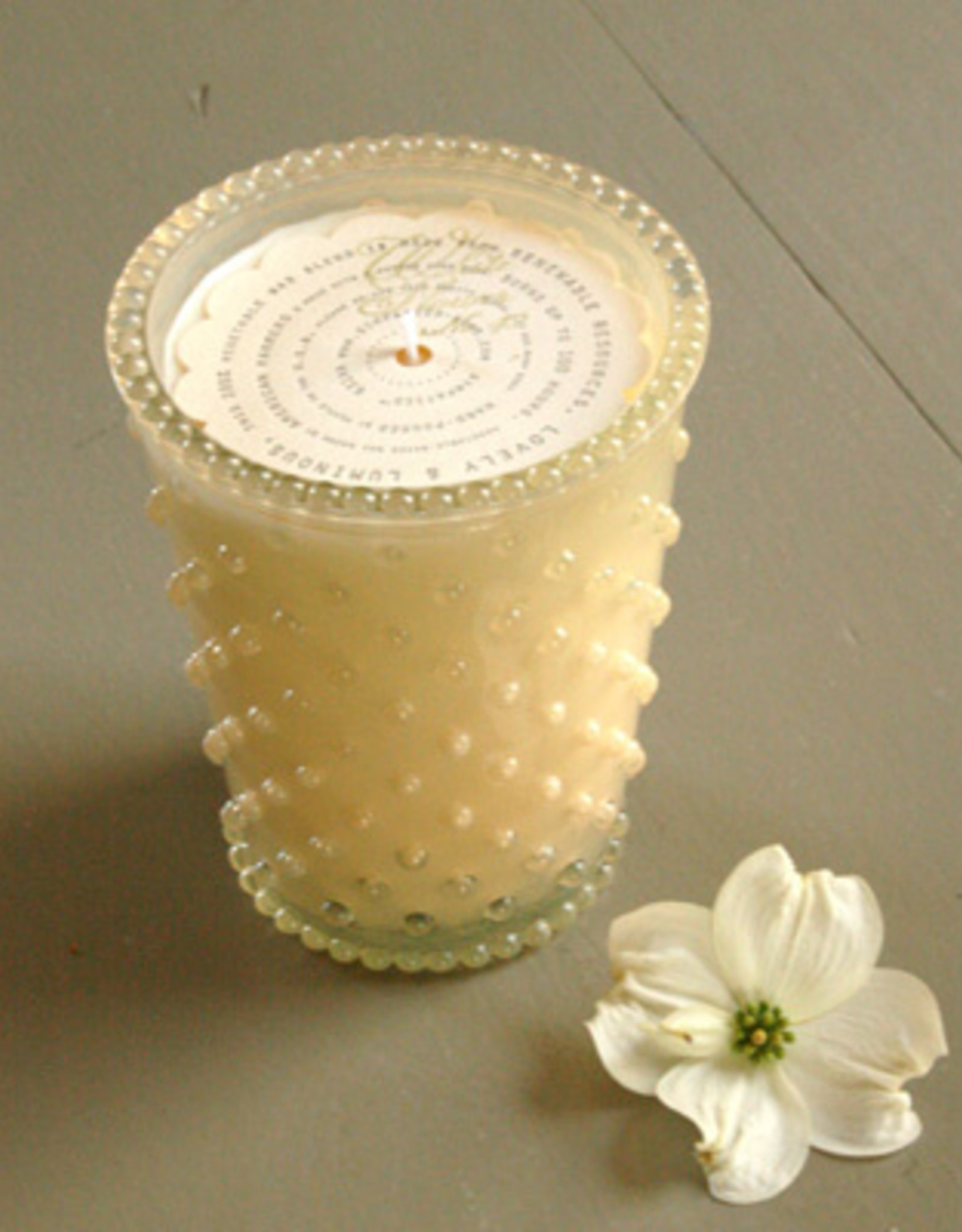 Barr-Co Candles Skye 3.5oz Hobnail Glass Votive
