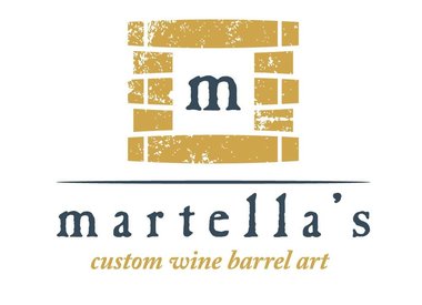 Martellas Custom Wine Barrel Art