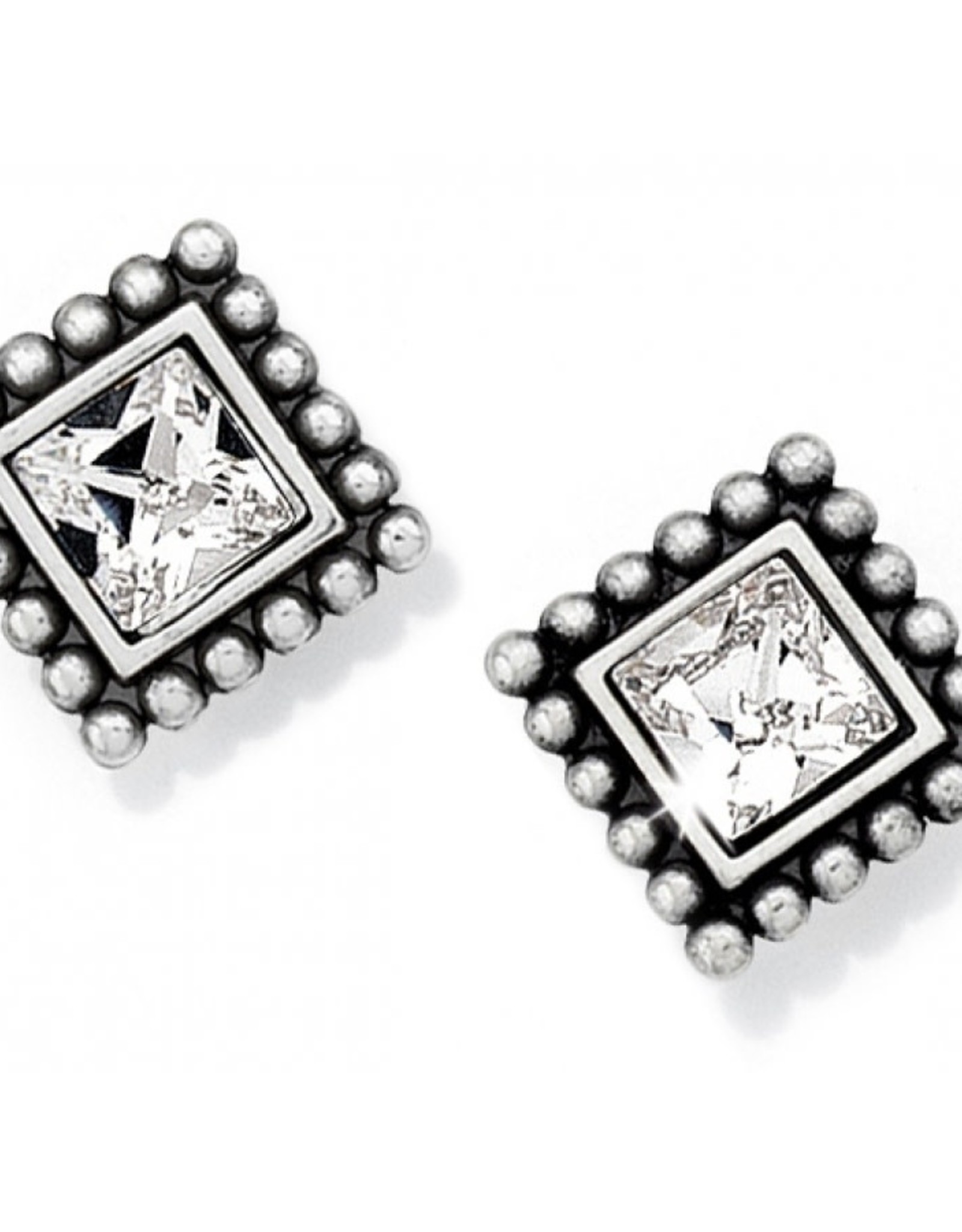 Brighton Sparkle Square Mini Post Earrings