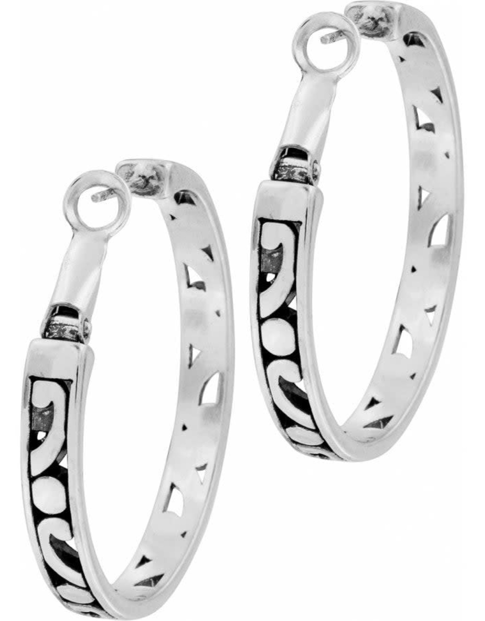 Brighton Contempo Medium Hoop Earrings