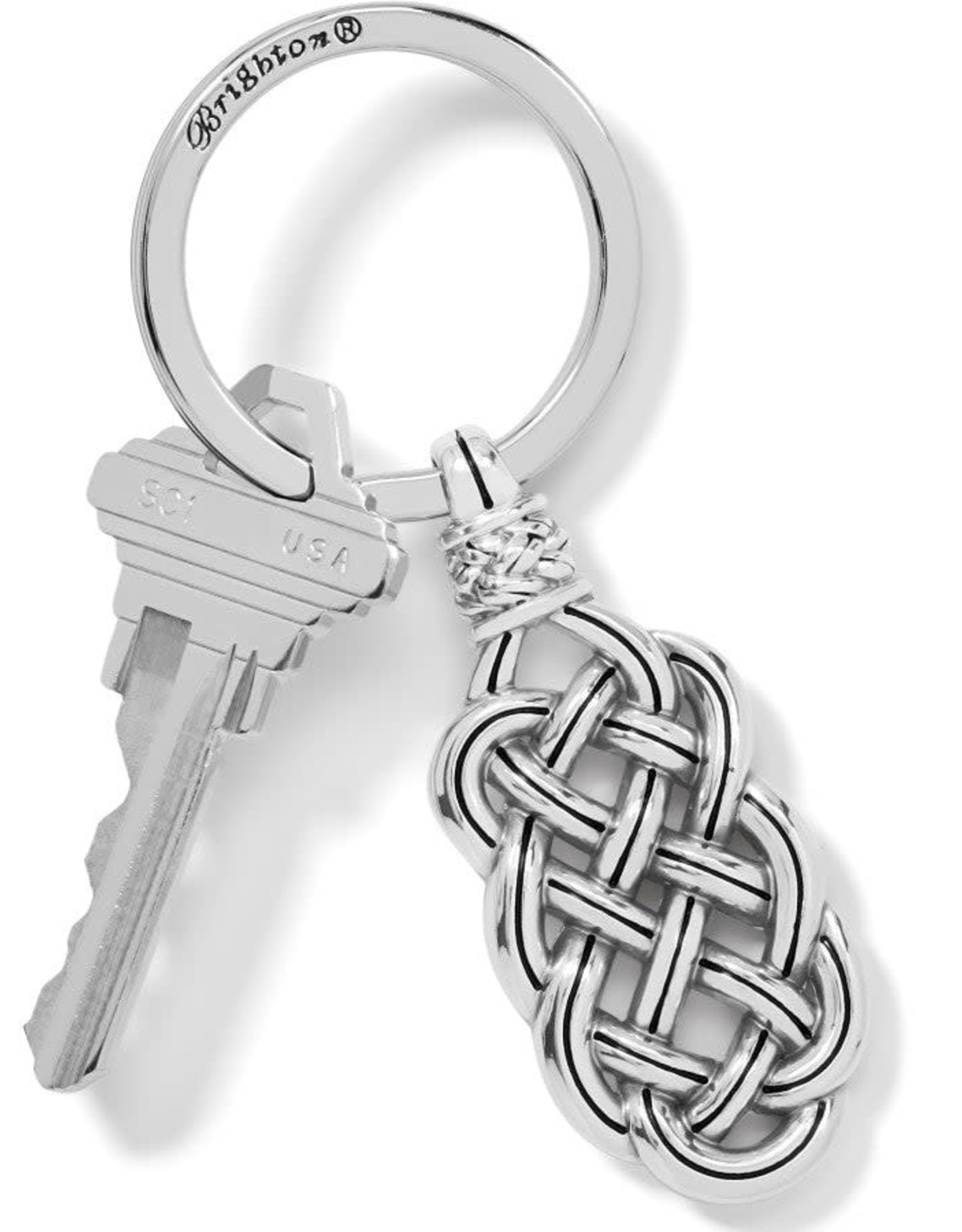 Brighton Interlok Woven Key Fob