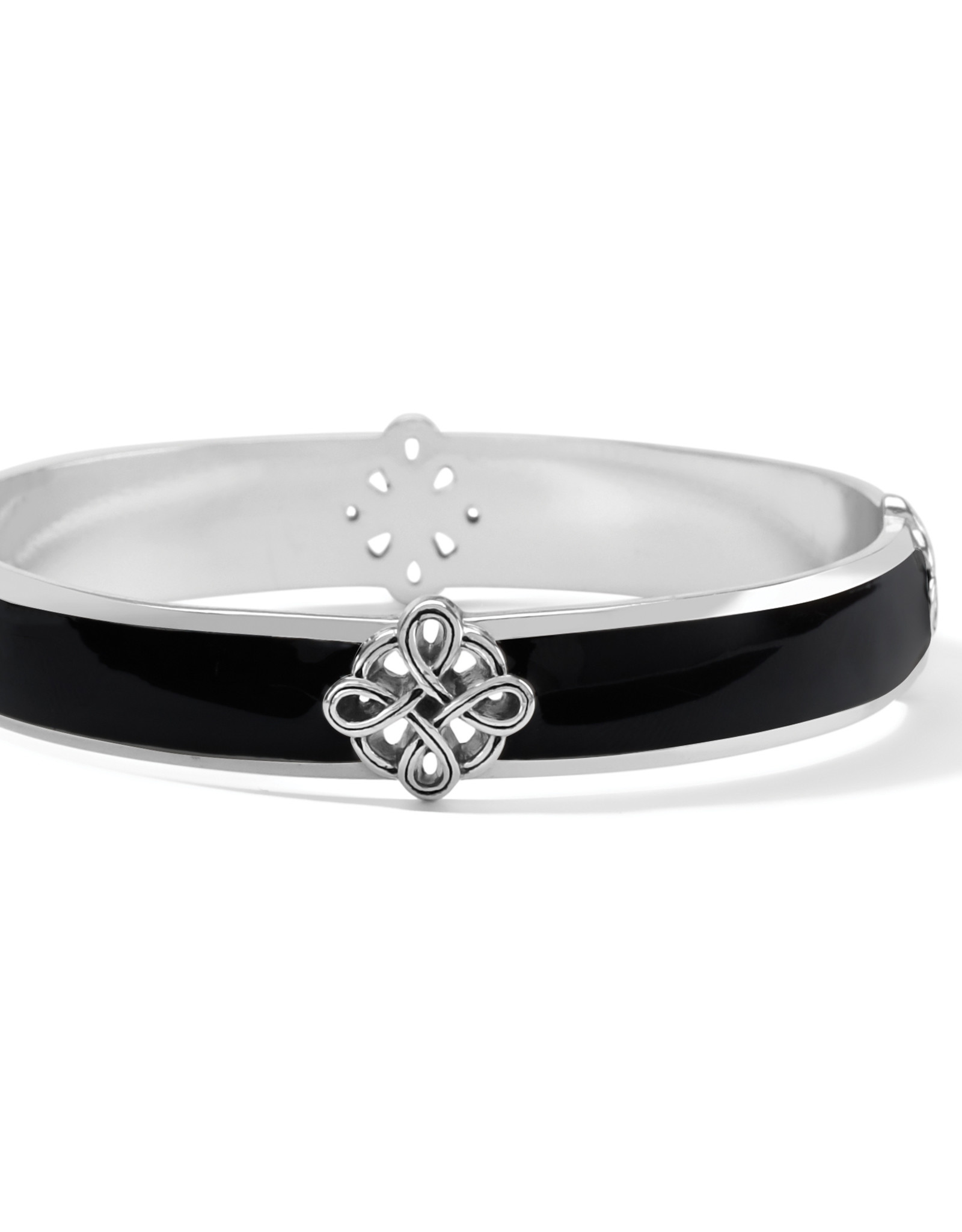 Brighton Interlok Noir Bangle