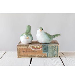 Creative Co-Op Stoneware Bird 2 Styles