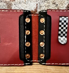 "Big Dan" Copper Rivet Center Leather Wallet