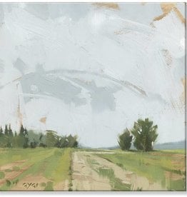 Sullivans Big Sky Rural Field  20 x 20 Art