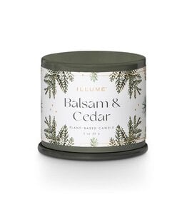 Illume Balsam & Cedar Demi Vanity Tin Candle