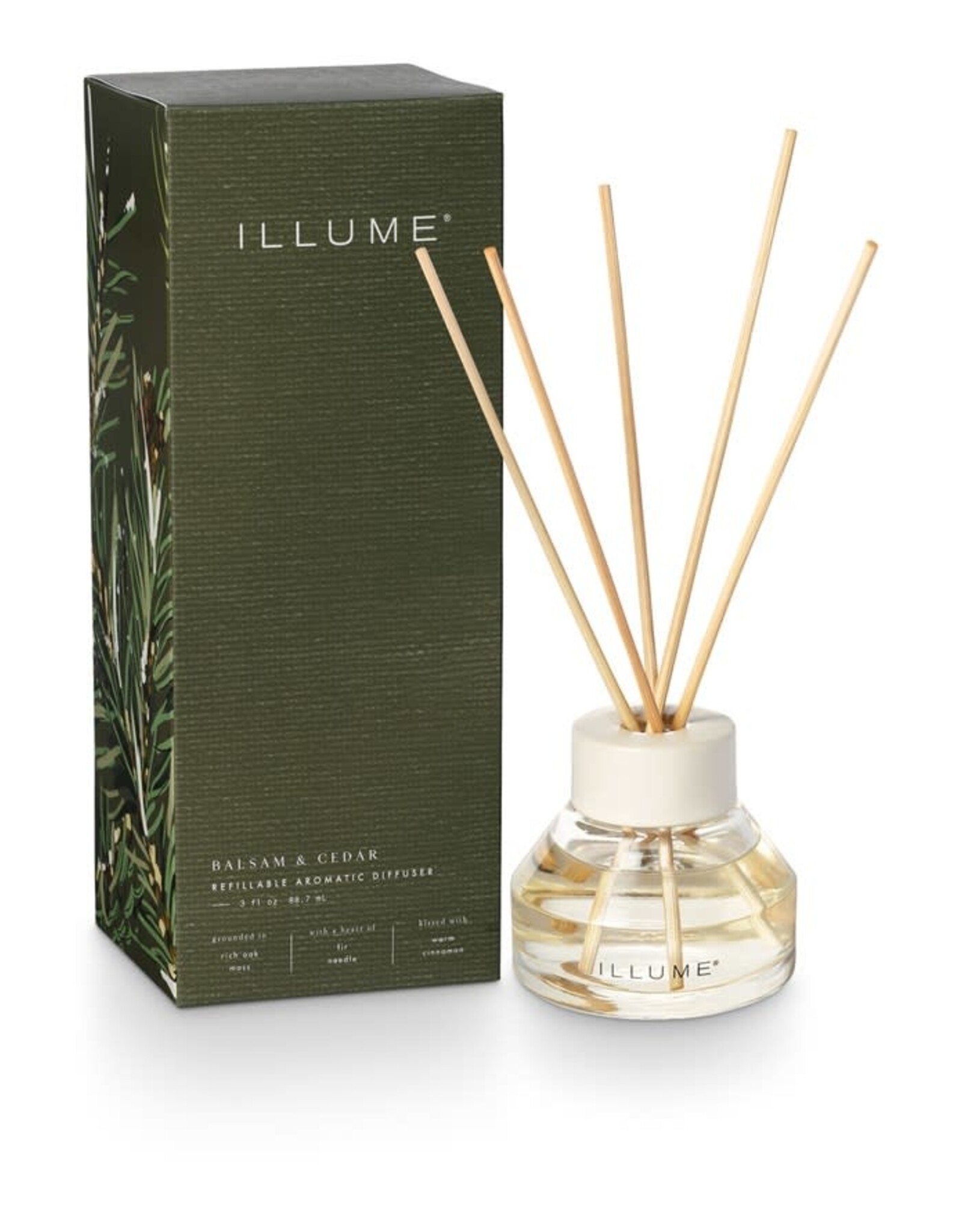 Illume Balsam & Cedar Refillable Aromatic Diffuser