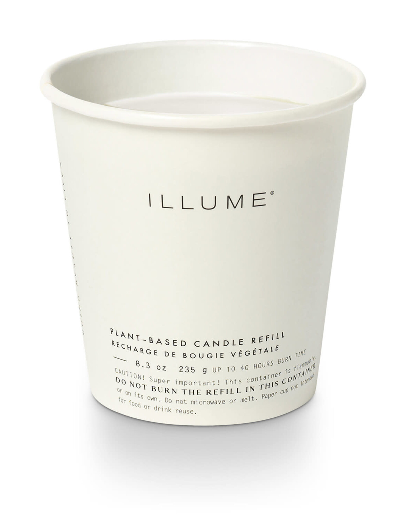 Illume Winter White Boxed Glass Candle Refill - 8.3oz