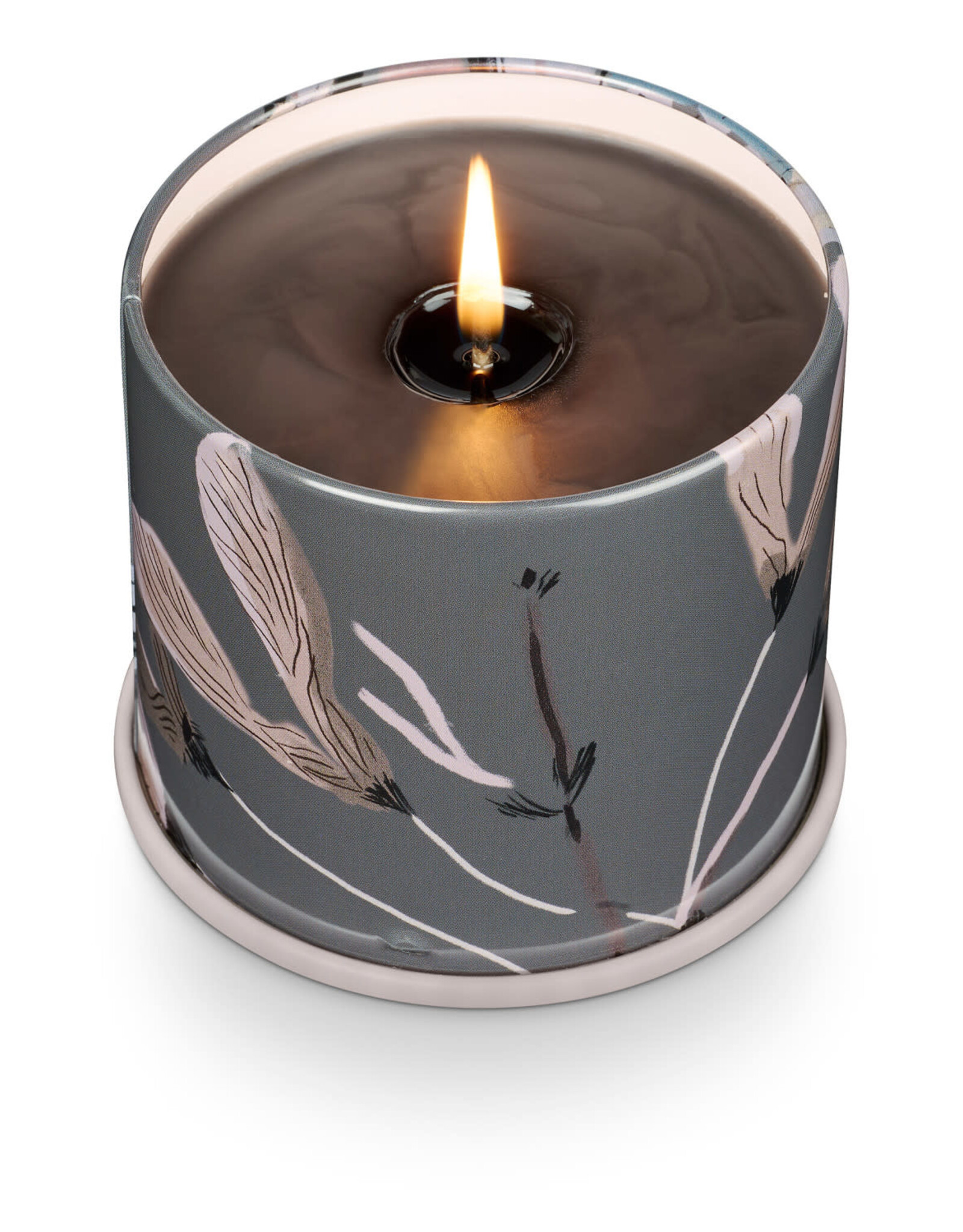 Illume Woodfire Vanity Tin Candle