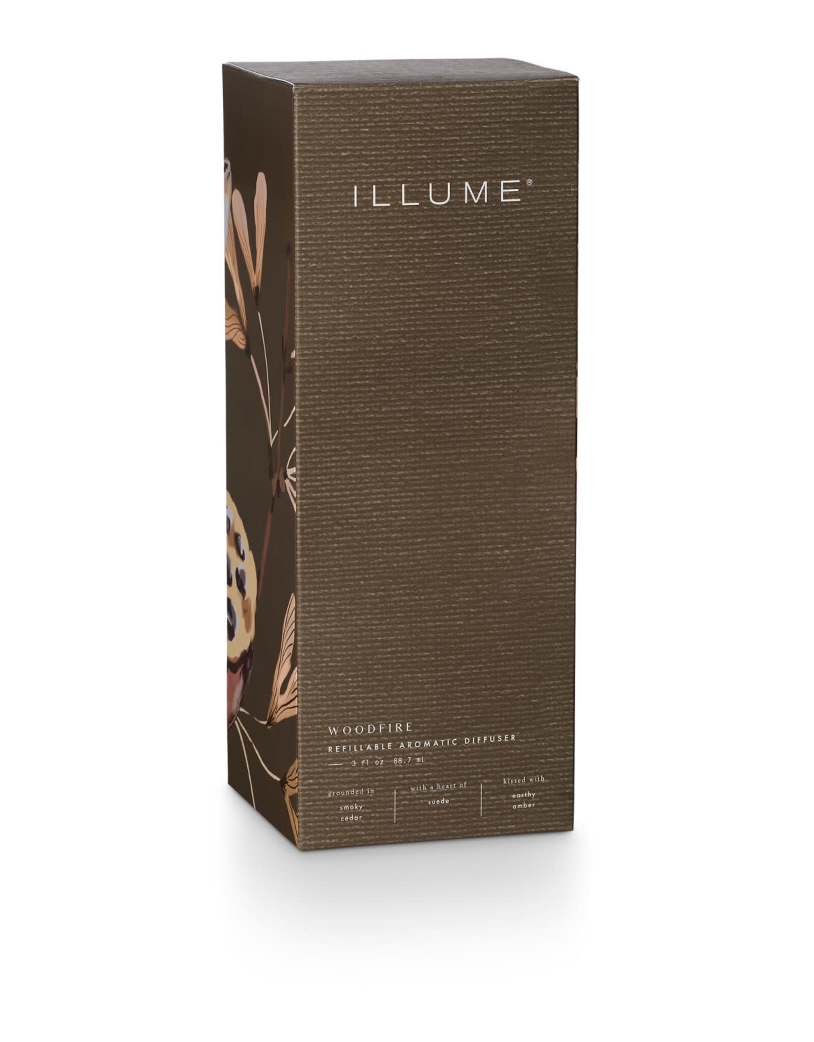 Illume Woodfire Refillable Aromatic Diffuser