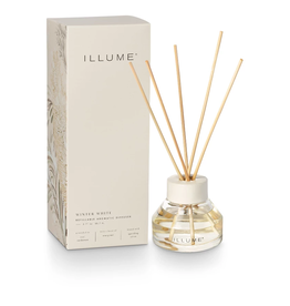 Illume Winter White Refillable Aromatic Diffuser