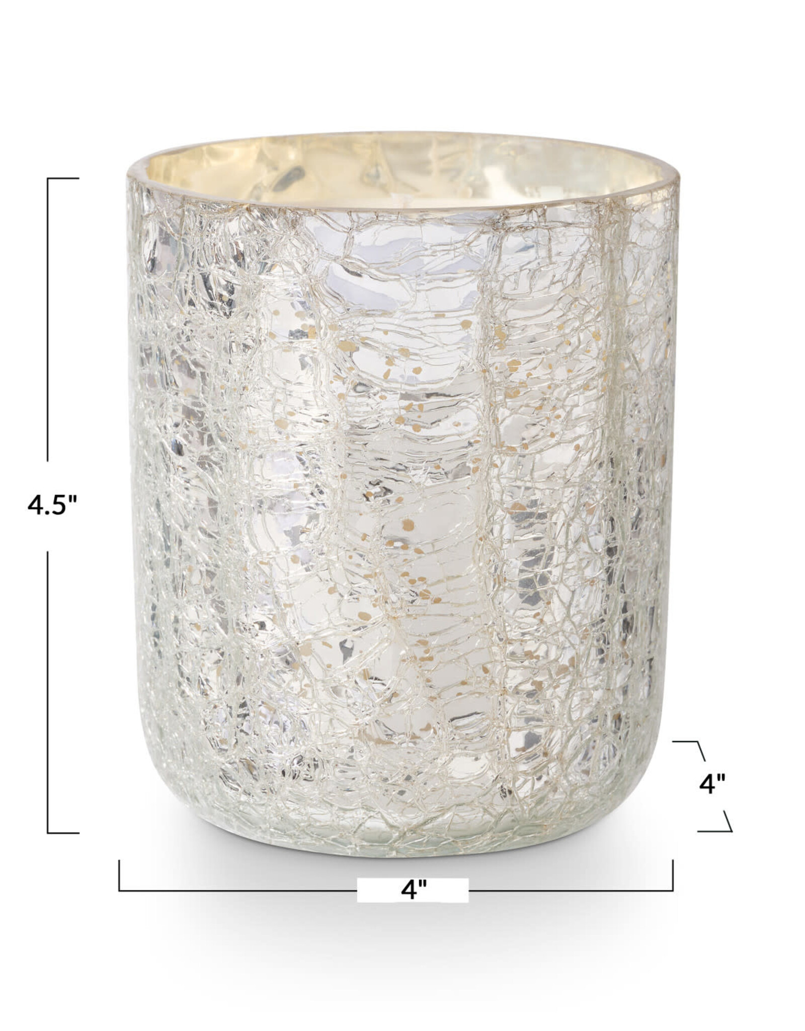 Illume North Sky Small Boxed Crackle Glass Candle