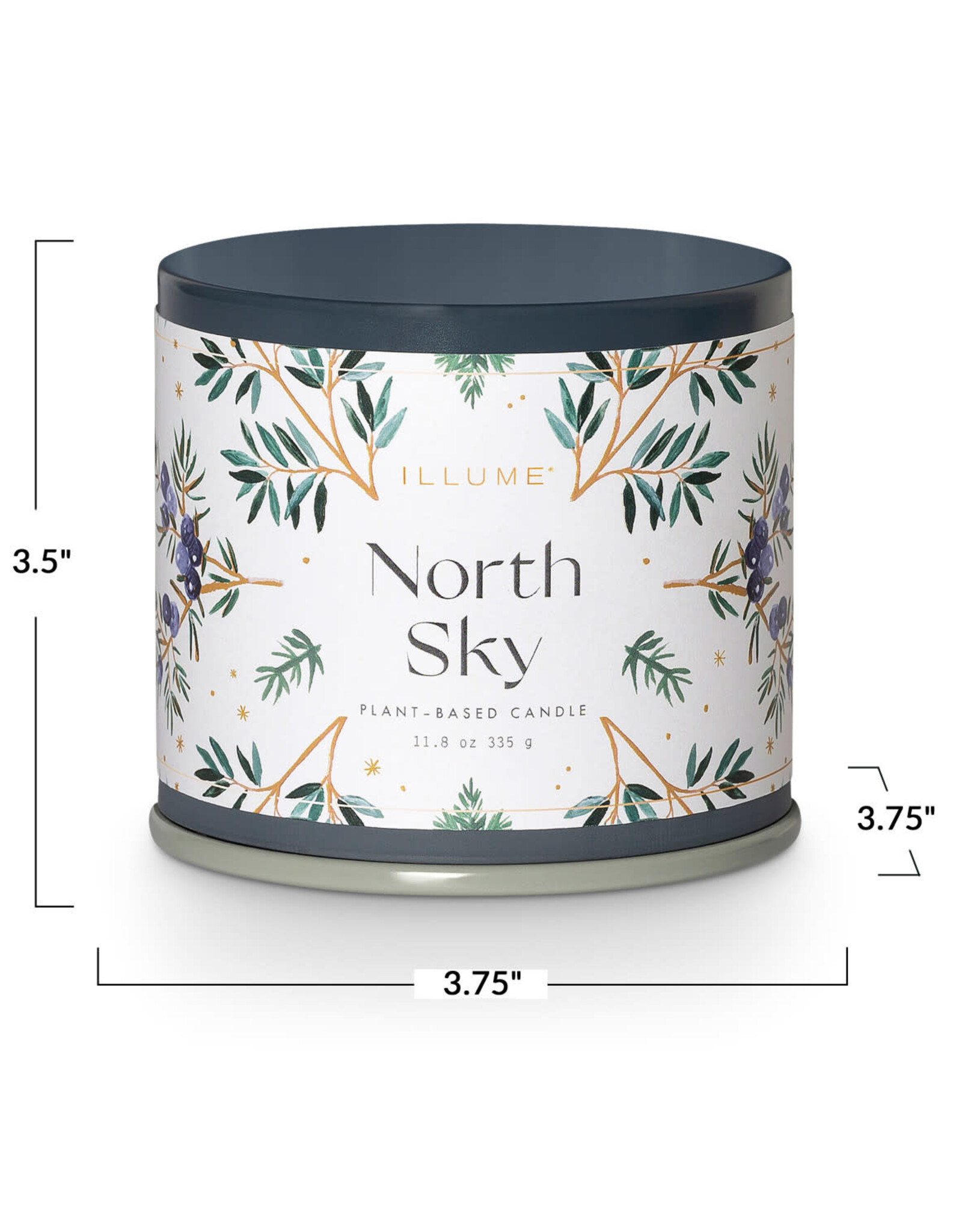 Illume North Sky Vanity Tin Candle
