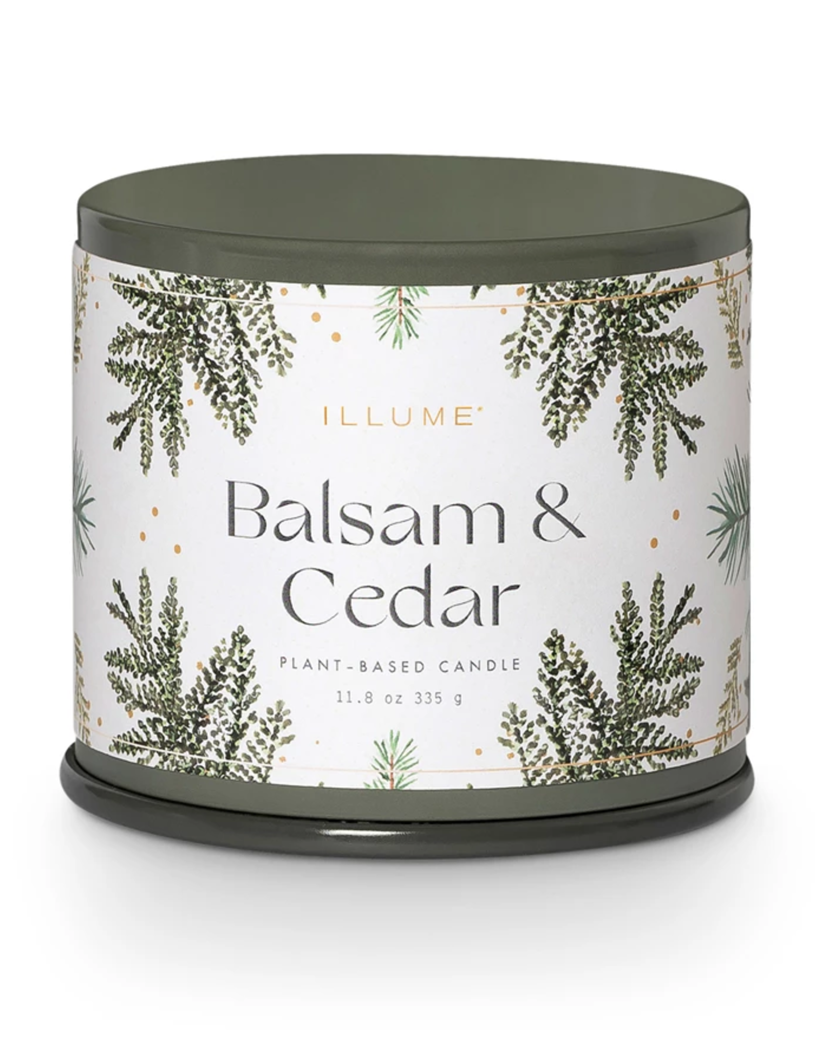 Illume Balsam & Cedar Vanity Tin Candle