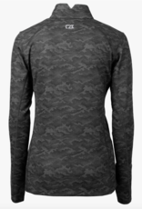 Traverse Camo Print Stretch Womens Quarter Zip