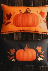Fall Pumpkin Lumbar Pillows set of 2