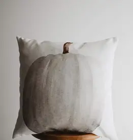 Uniik Pillow White Straight Stem Pumpkin Pillow