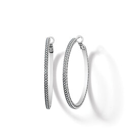 Brighton Meridian Thin Large Hoop Earrings