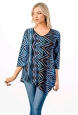 Geometric Design Asymmetrical Tops