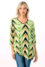 Geometric Design Asymmetrical Tops