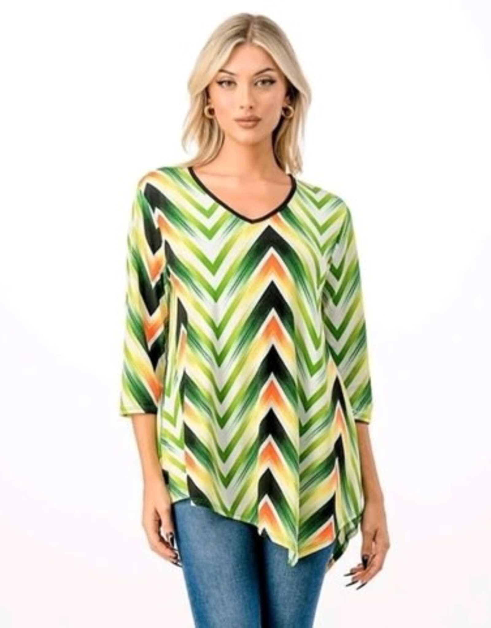 Geometric Design Asymmetrical Tops