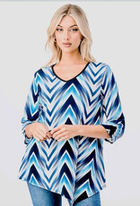 Geometric Design Asymmetrical Tops