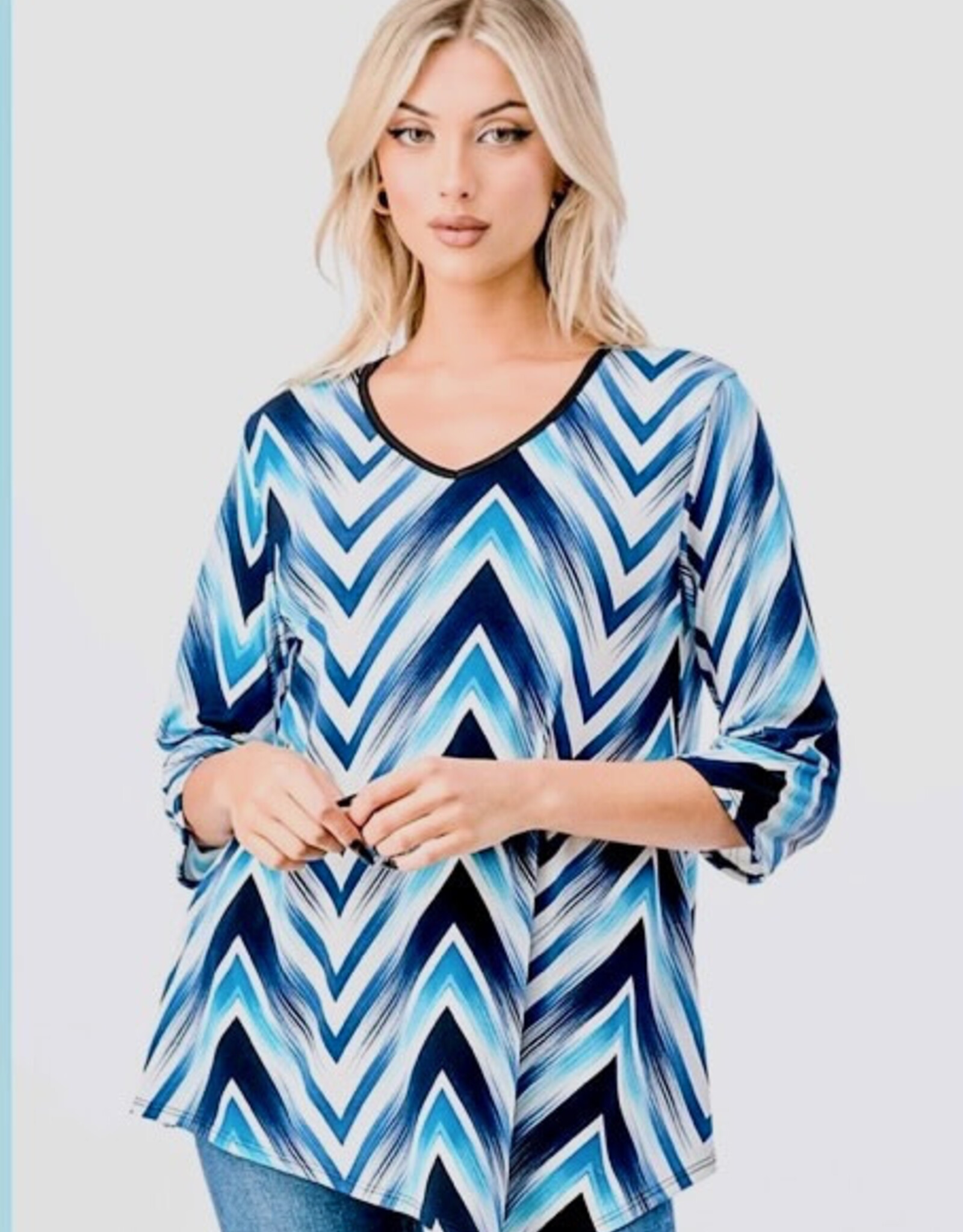 Geometric Design Asymmetrical Tops