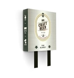 Chic Fire Craft Beer Fire Blanket