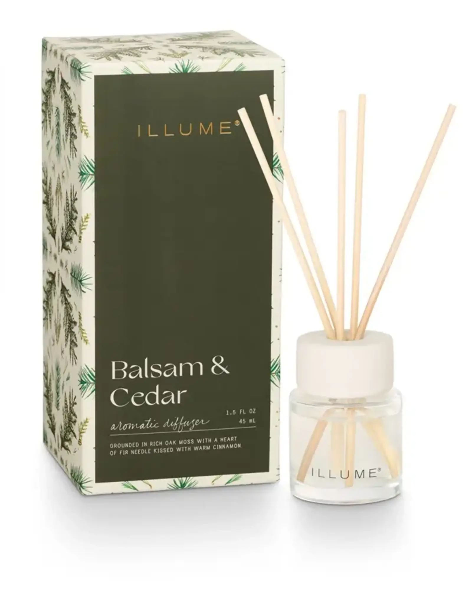 Illume Balsam & Cedar Mini Aromatic Diffuser