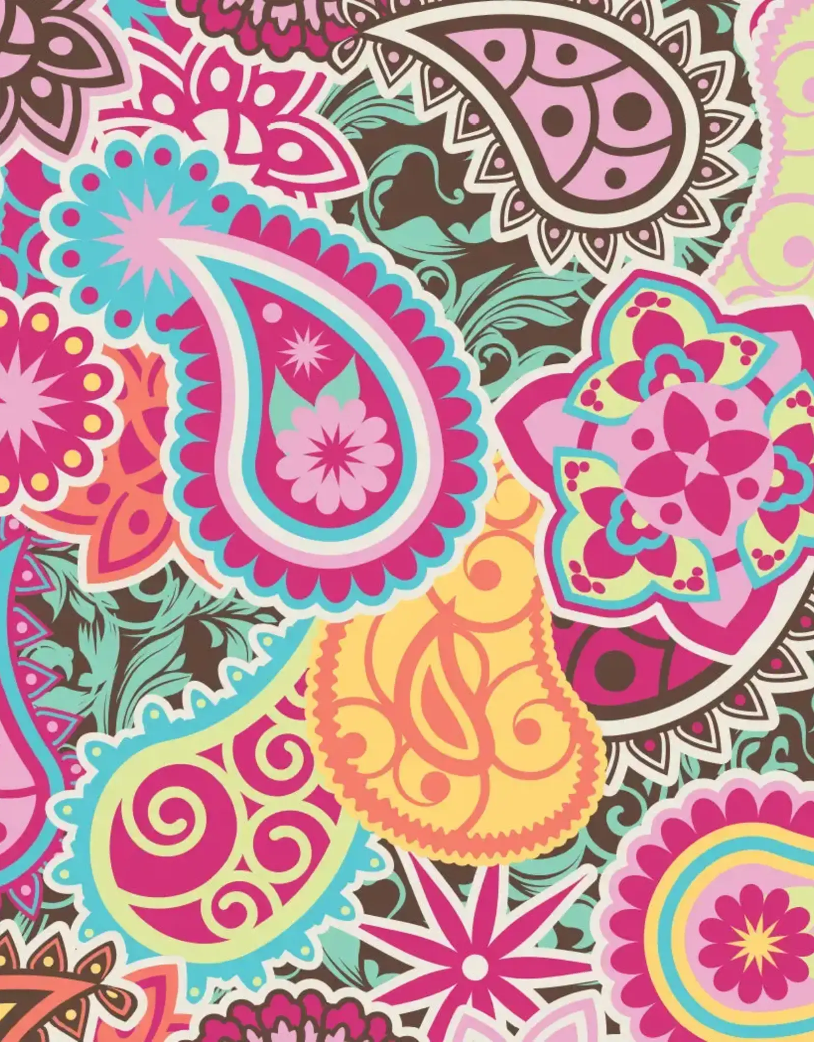 Paisley Medallion Nibble & Dribble