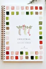 emily lex studio Christmas watercolor workbook