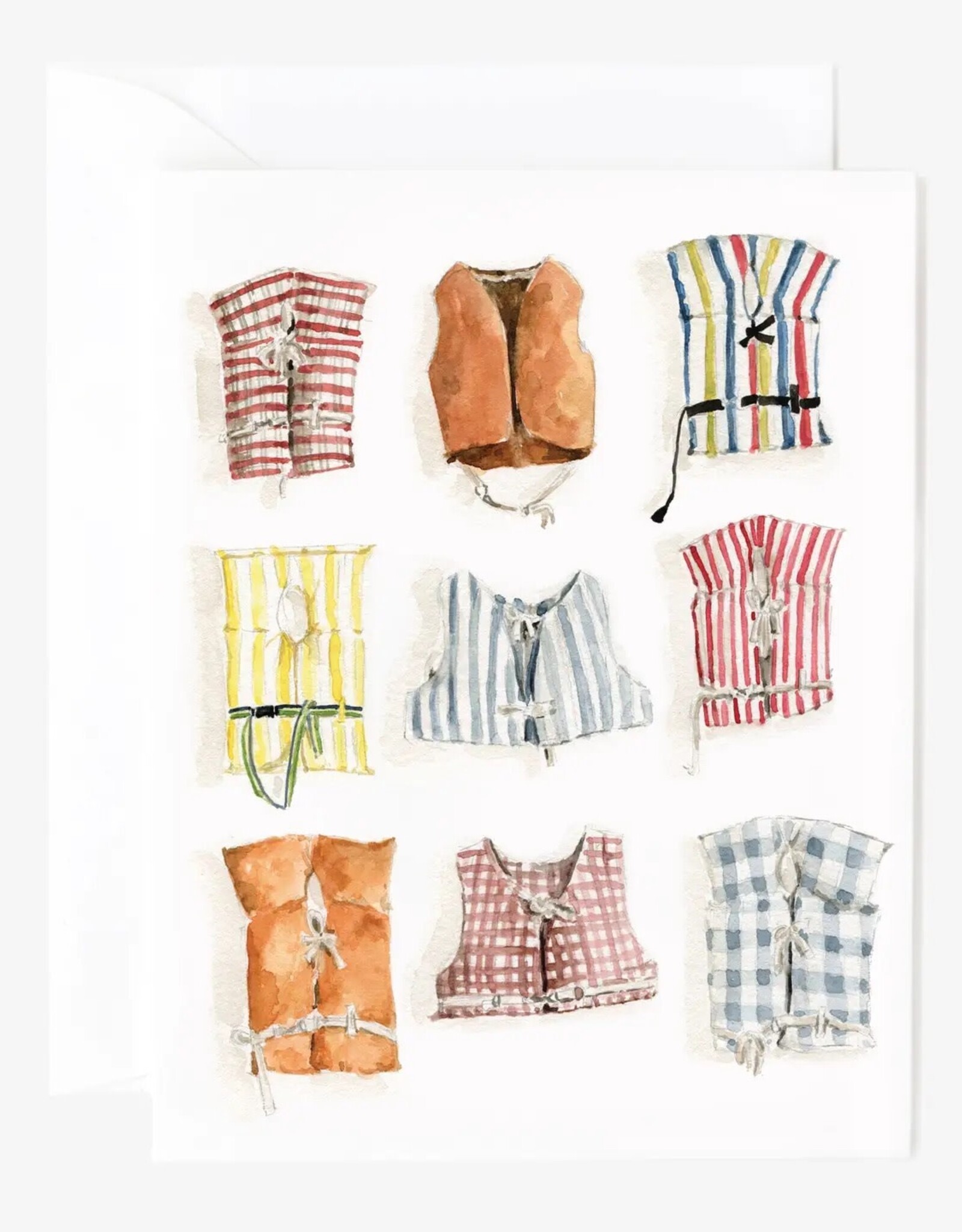 emily lex studio Boat Coats Notecards