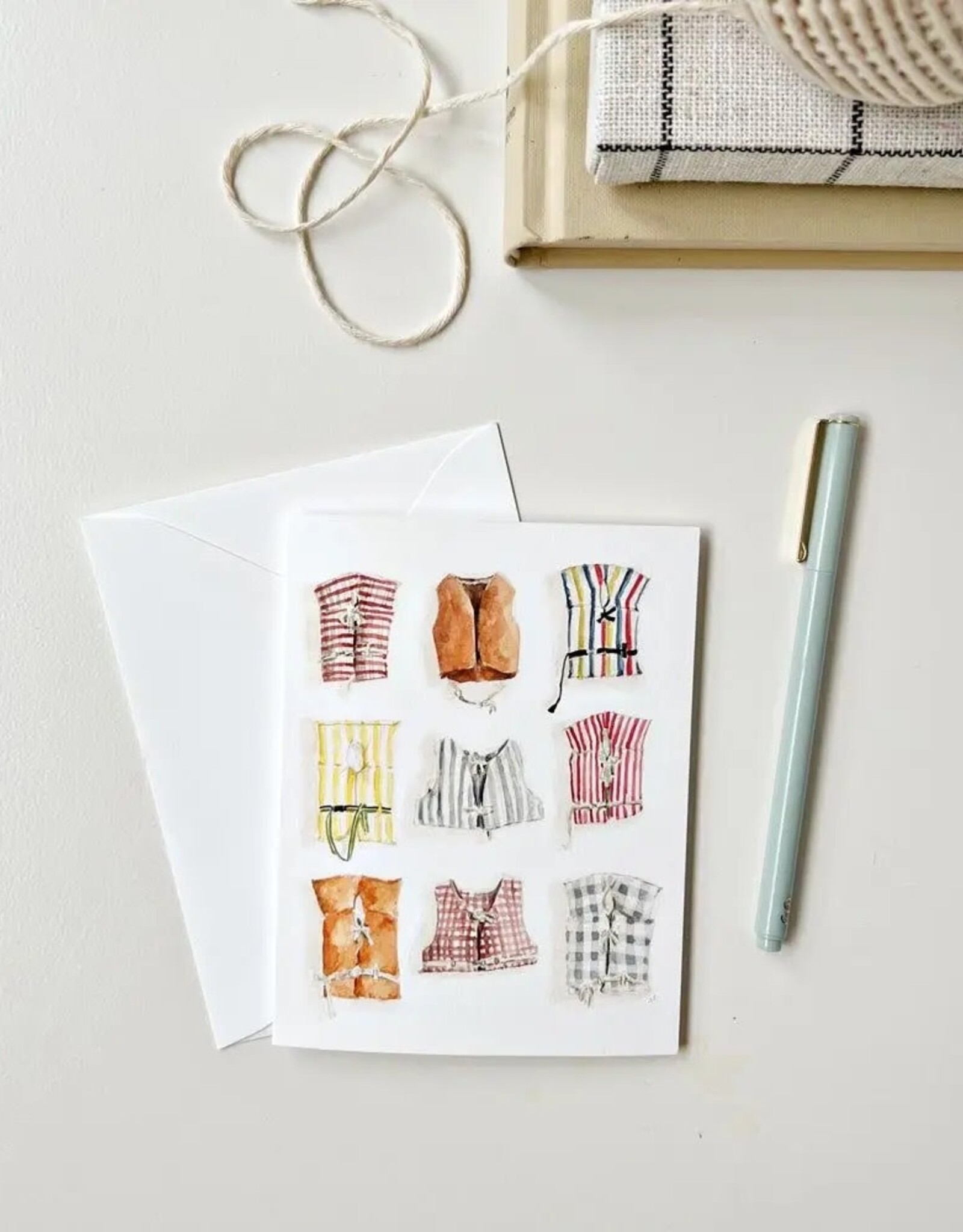 emily lex studio Boat Coats Notecards
