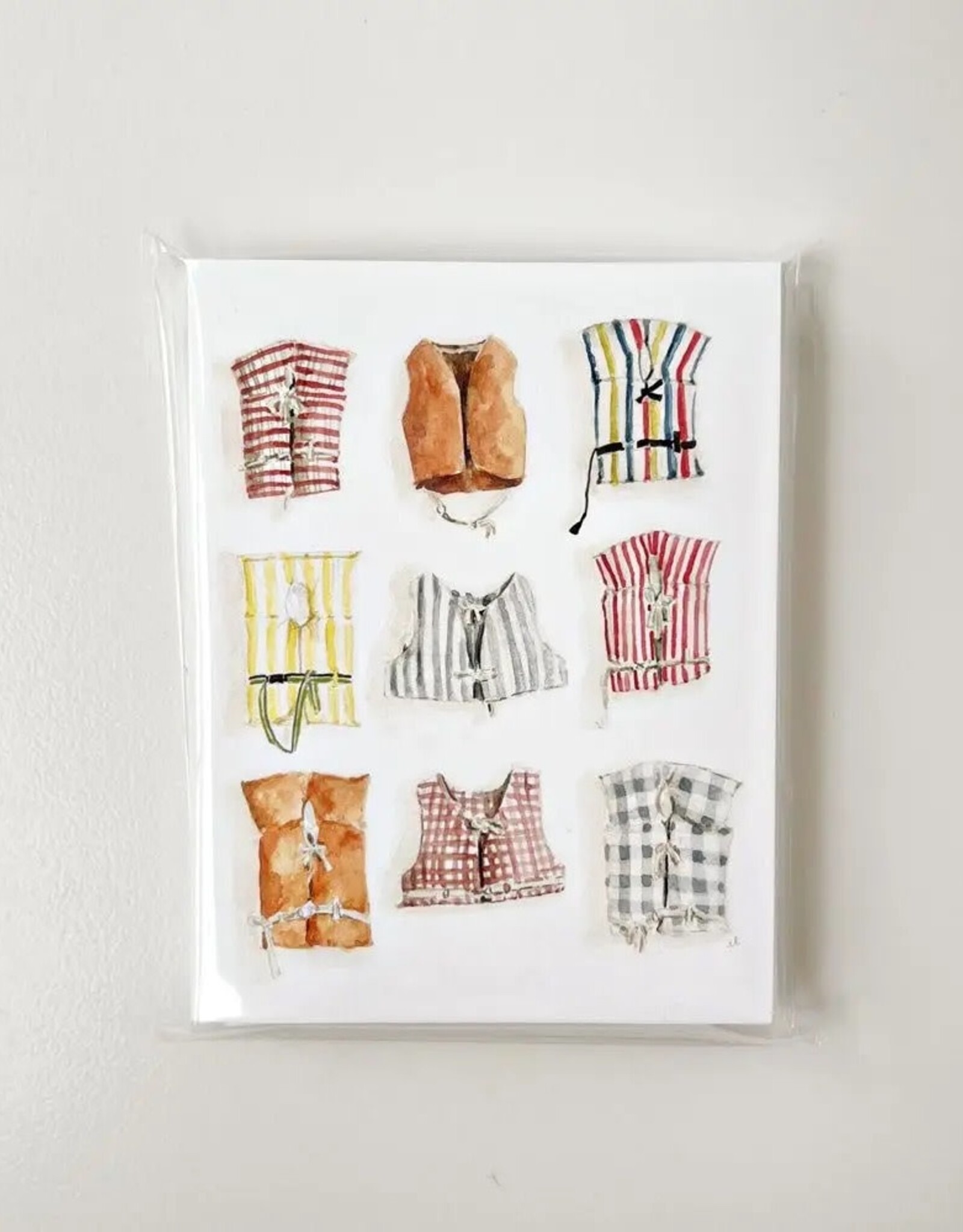 emily lex studio Boat Coats Notecards