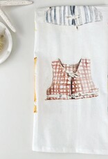 emily lex studio Boat Coats Tea Towel