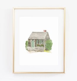 emily lex studio Cottage Art Print