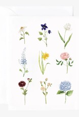 emily lex studio Garden Flowers Notecards